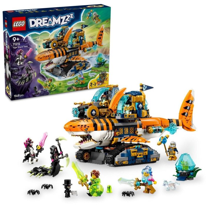 LEGO DREAMZzz Le Char Requin-Tigre 71515  Jeu 2-en-1