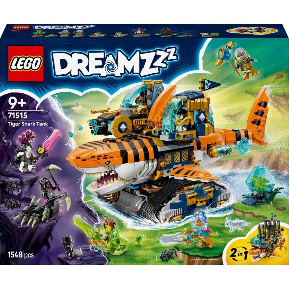 LEGO DREAMZzz Le Char Requin-Tigre 71515 | Jeu 2-en-1