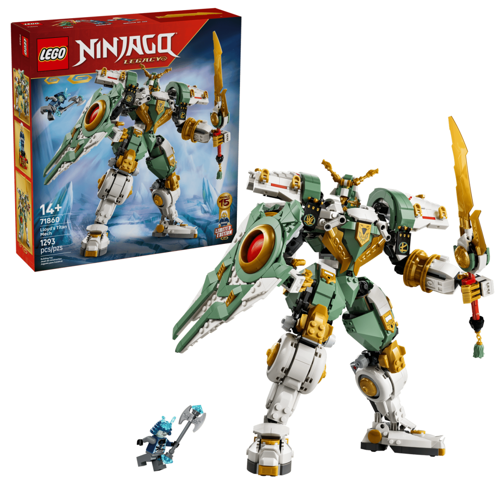 LEGO NINJAGO Le Robot Titan de Lloyd 71860 | Jouet Mech