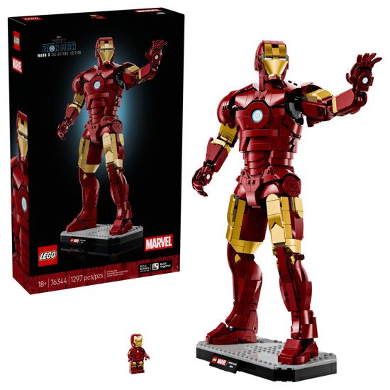 LEGO Marvel Iron Man Mark 3 Collector 76344 | Figurine