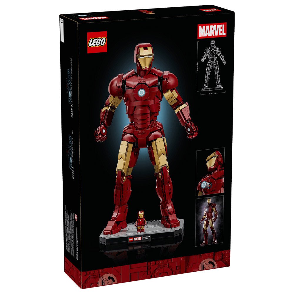 LEGO Marvel Iron Man Mark 3 Collector 76344 | Figurine