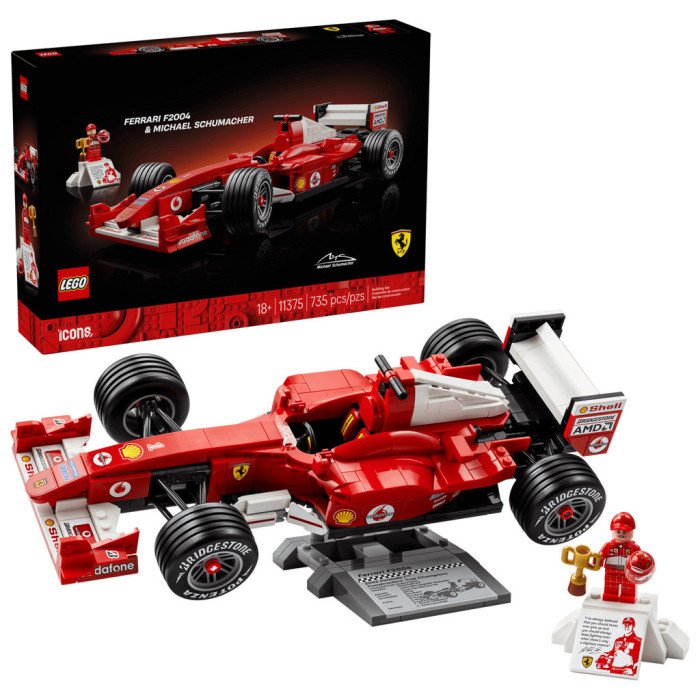 LEGO Icons Ferrari F2004 Michael Schumacher 11375 | F1