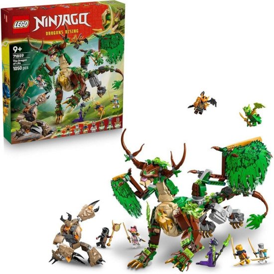 LEGO NINJAGO Le Dragon de la Vie 71859  Jouet Dragon