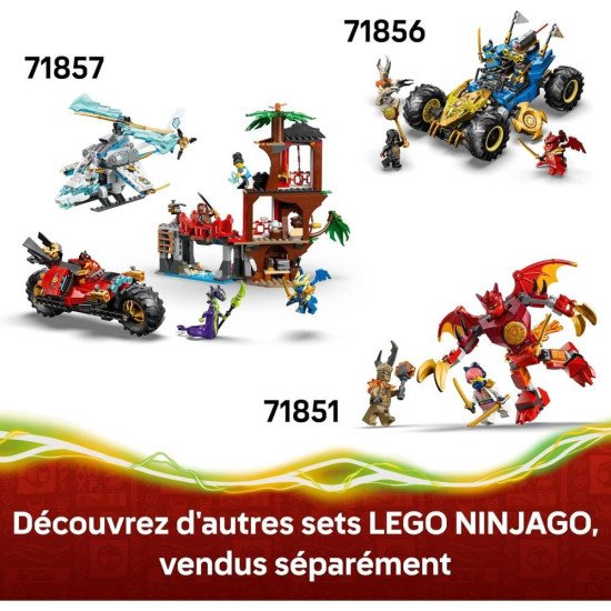 LEGO NINJAGO Le Dragon de la Vie 71859 | Jouet Dragon