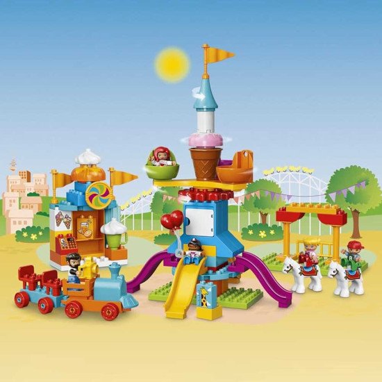LEGO DUPLO Le Parc d'Attractions 10840 | Jouet 2-5 ans