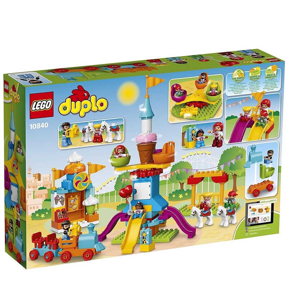 LEGO DUPLO Le Parc d'Attractions 10840 | Jouet 2-5 ans