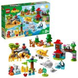 LEGO DUPLO Les Animaux du Monde 10907 | Jouet 2-5 ans