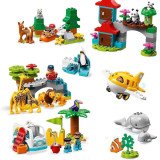 LEGO DUPLO Les Animaux du Monde 10907 | Jouet 2-5 ans