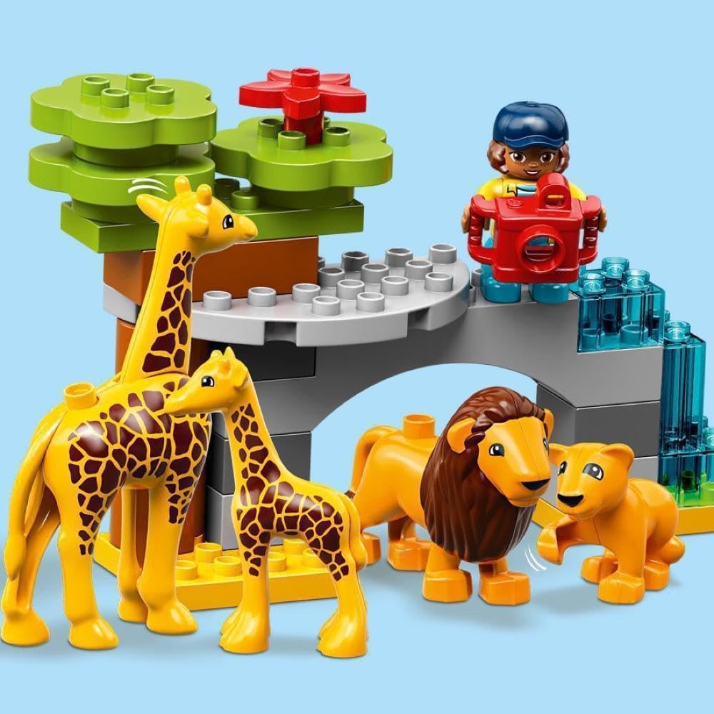 LEGO DUPLO Les Animaux du Monde 10907 | Jouet 2-5 ans