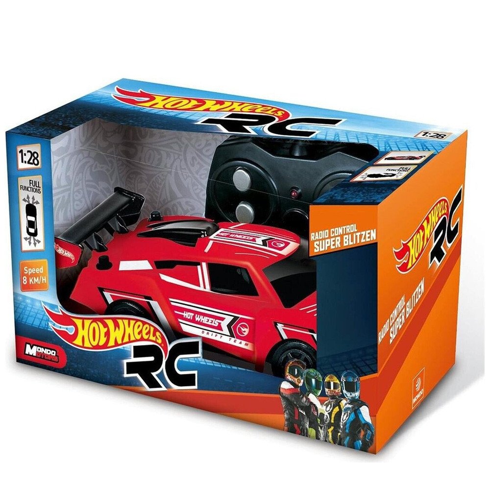 Hot Wheels - Voiture Radiocommandée RC Racing (Mondo Motors MD-63253)