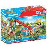 Playmobil City Life Espace Détente Piscine 70987 | Maison