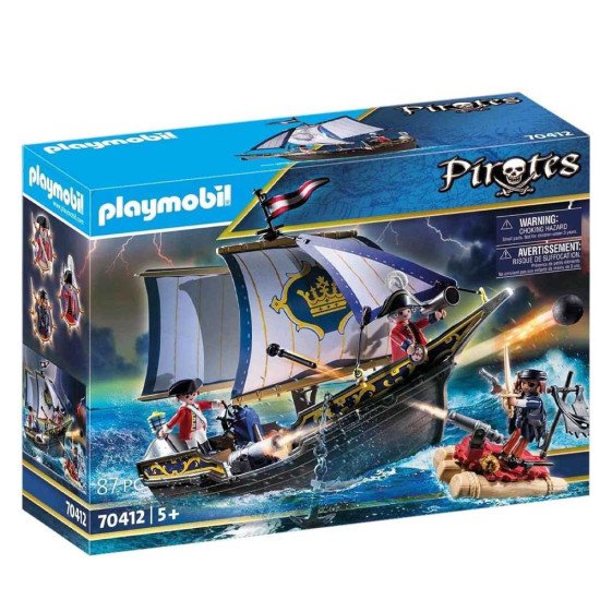 Playmobil Pirates Chaloupe des soldats 70412 | Bateau
