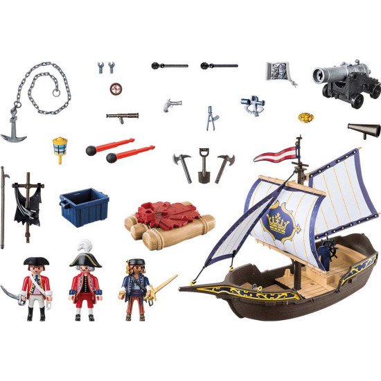 Playmobil Pirates Chaloupe des soldats 70412 | Bateau