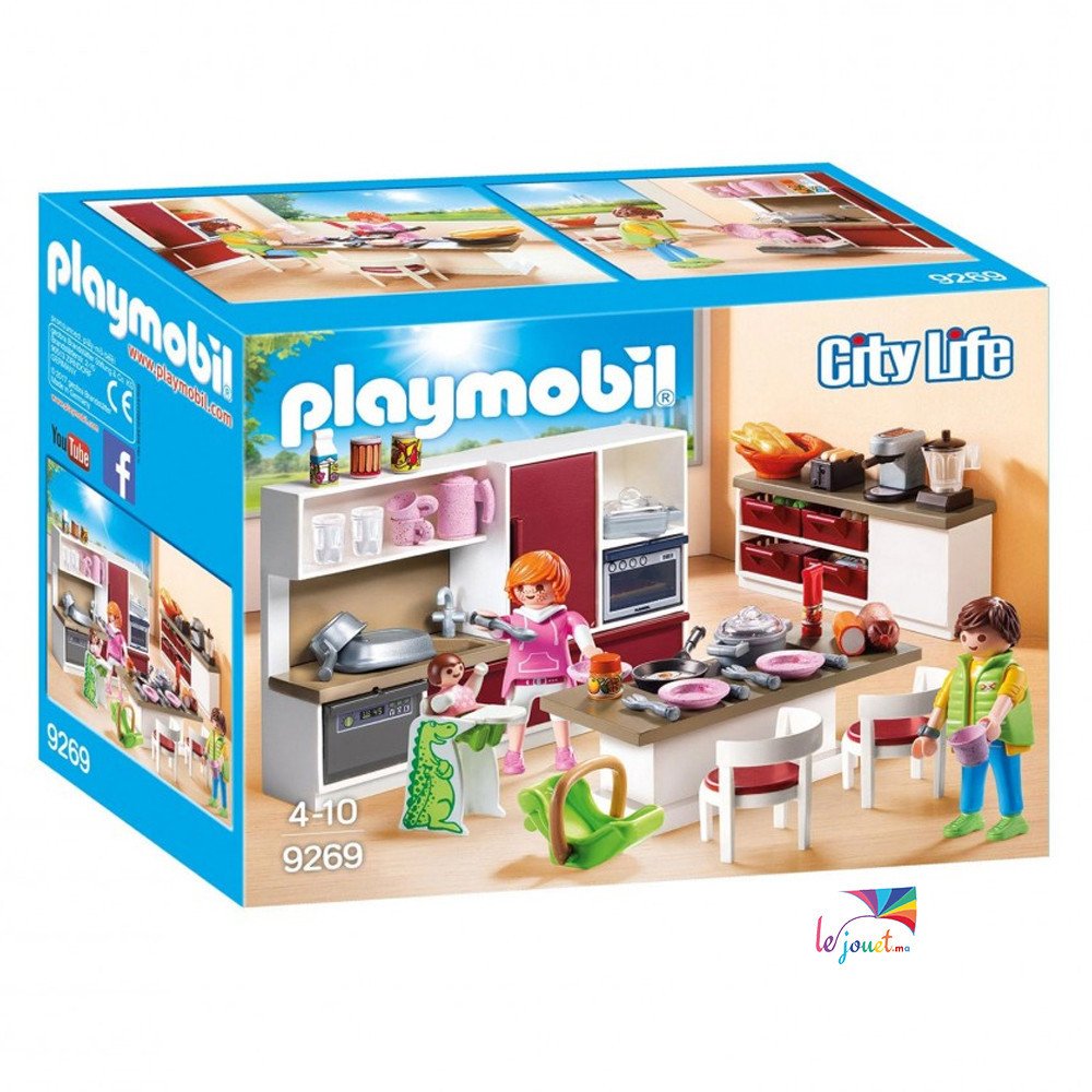 Cuisine aménagée Playmobil - 9269 -