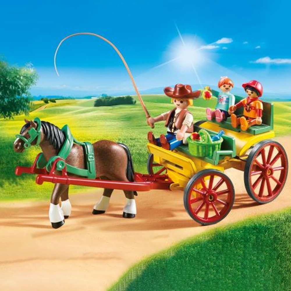 Playmobil Country Calèche avec attelage 6932 | Jouet
