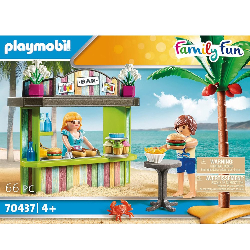 Playmobil Family Fun Snack de Plage 70437 | Jouet