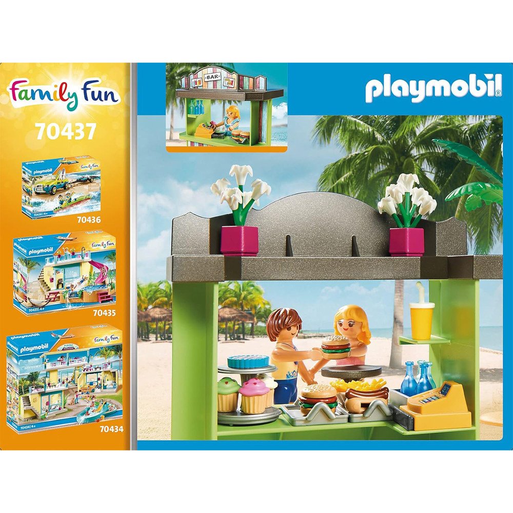 Playmobil Family Fun Snack de Plage 70437 | Jouet