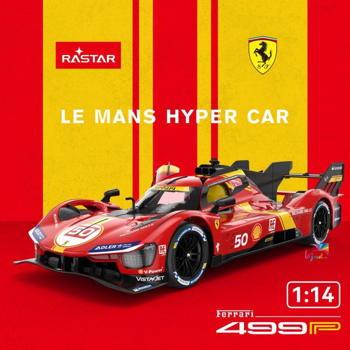 Ferrari 499P RASTAR 1:14 Télécommandée | LEJOUET.ma