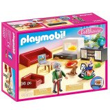 Salon avec cheminée Playmobil - 70207-