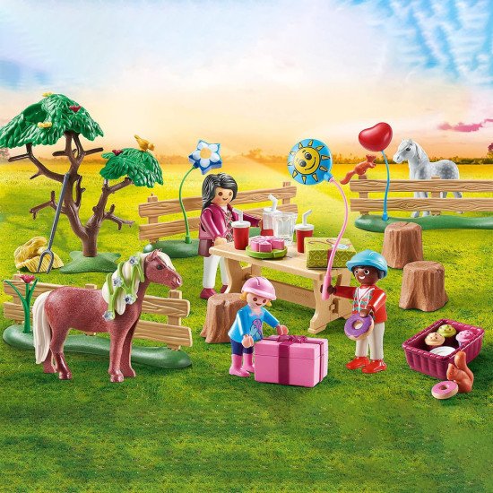 Playmobil Country Décoration fête avec poneys 70997