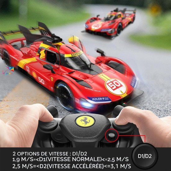 Ferrari 499P RASTAR 1:14 Télécommandée | LEJOUET.ma