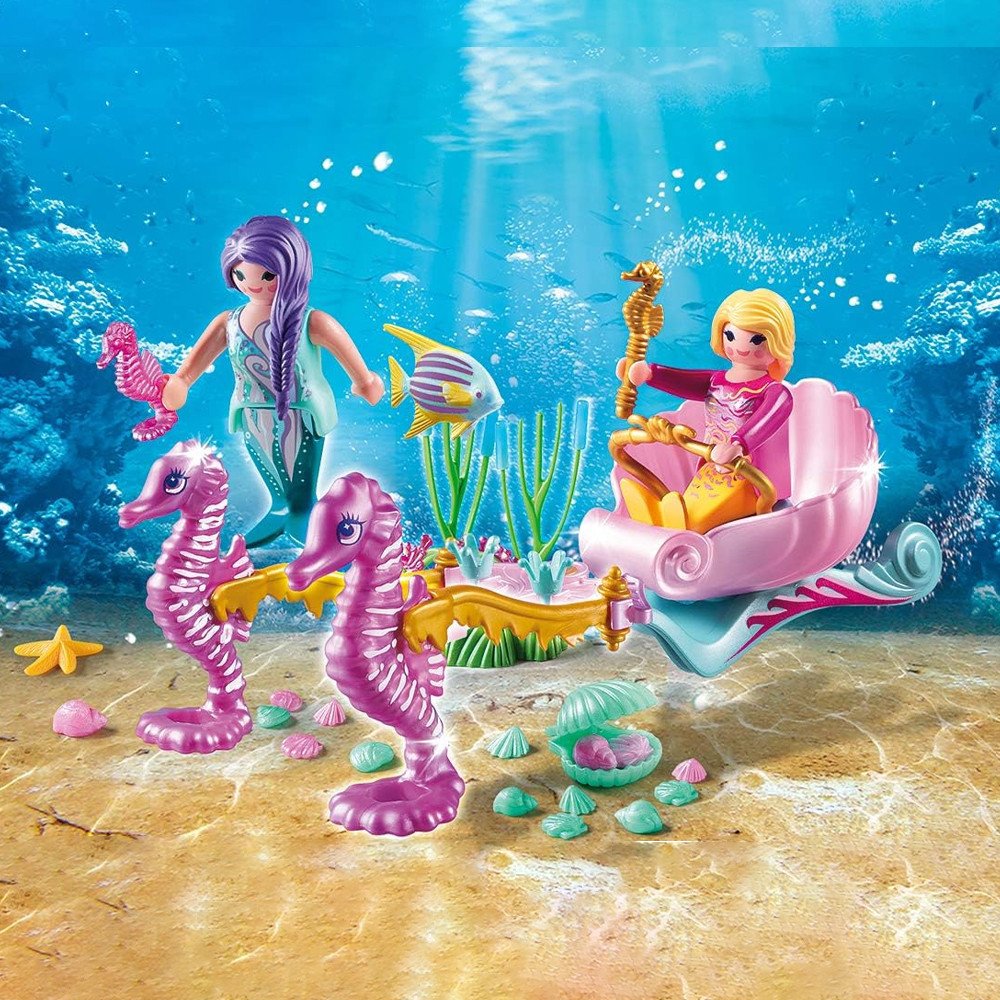 Playmobil Magic Starter Pack Sirènes carrosse 70033