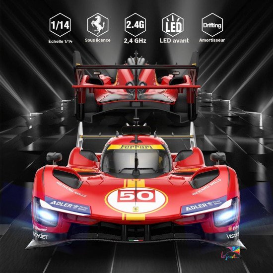 Ferrari 499P RASTAR 1:14 Télécommandée | LEJOUET.ma