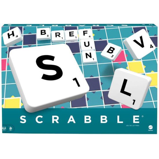 Scrabble Classique Jeu de lettres Mattel Games Y9593