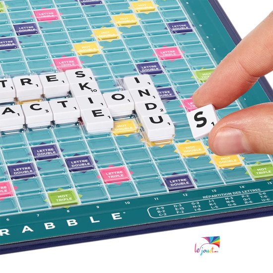 Scrabble Classique Jeu de lettres Mattel Games Y9593