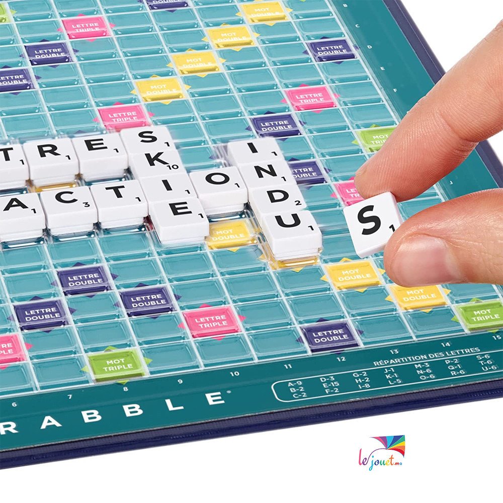 Scrabble Classique Jeu de lettres Mattel Games Y9593