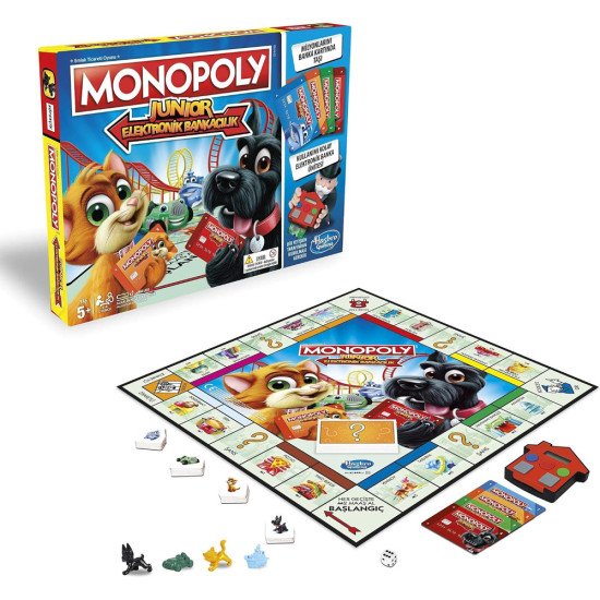 Monopoly Junior Électronique Hasbro E1842101 | Jeu