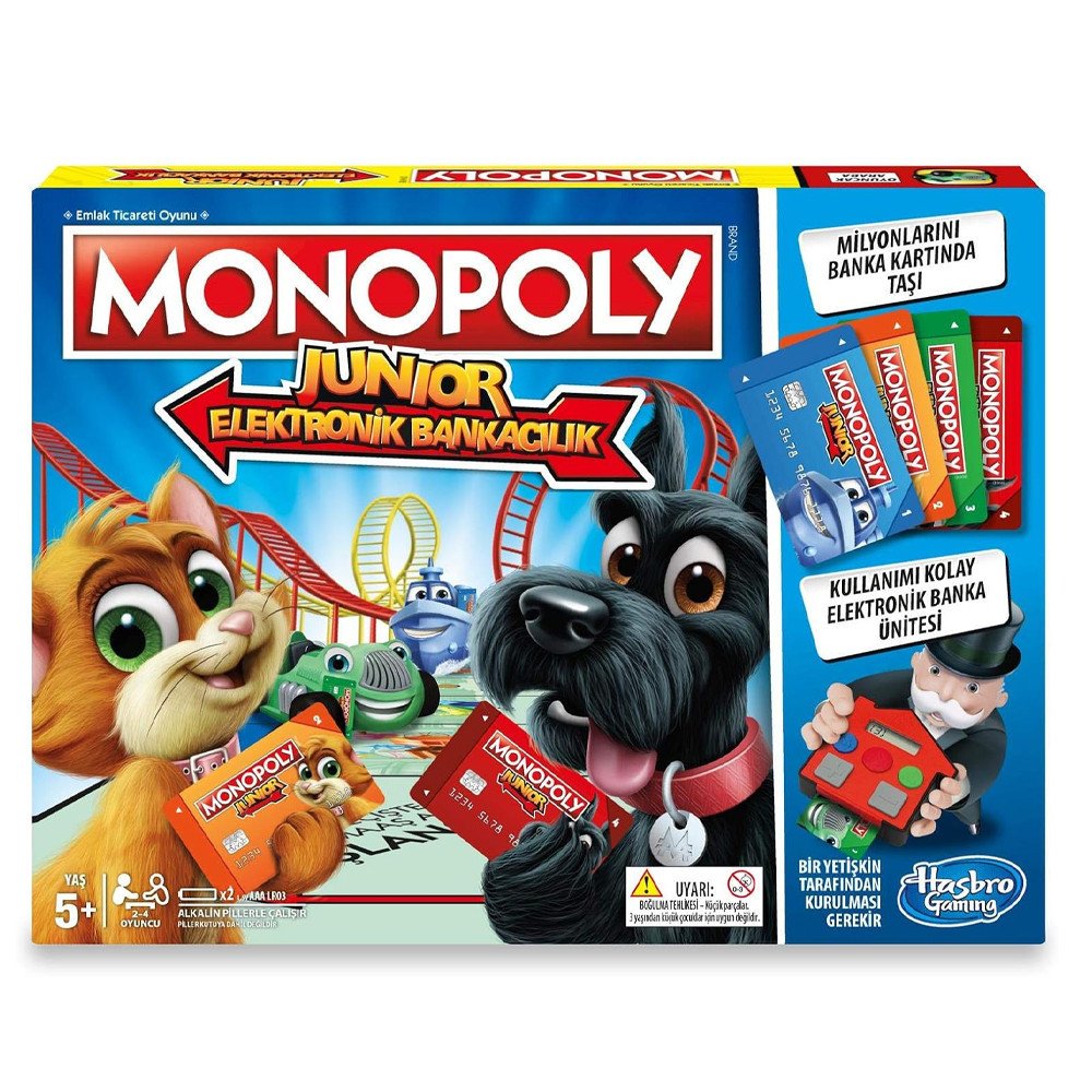 Monopoly Junior Électronique Hasbro E1842101 | Jeu
