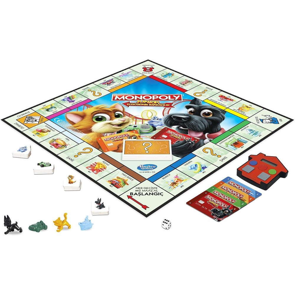 Monopoly Junior Électronique Hasbro E1842101 | Jeu
