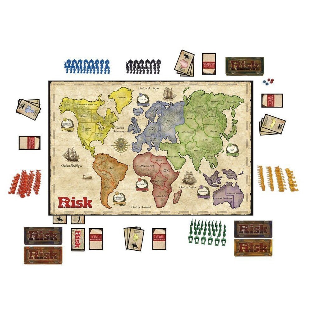 Risk Le Jeu de Conquête Stratégique Hasbro B74041010