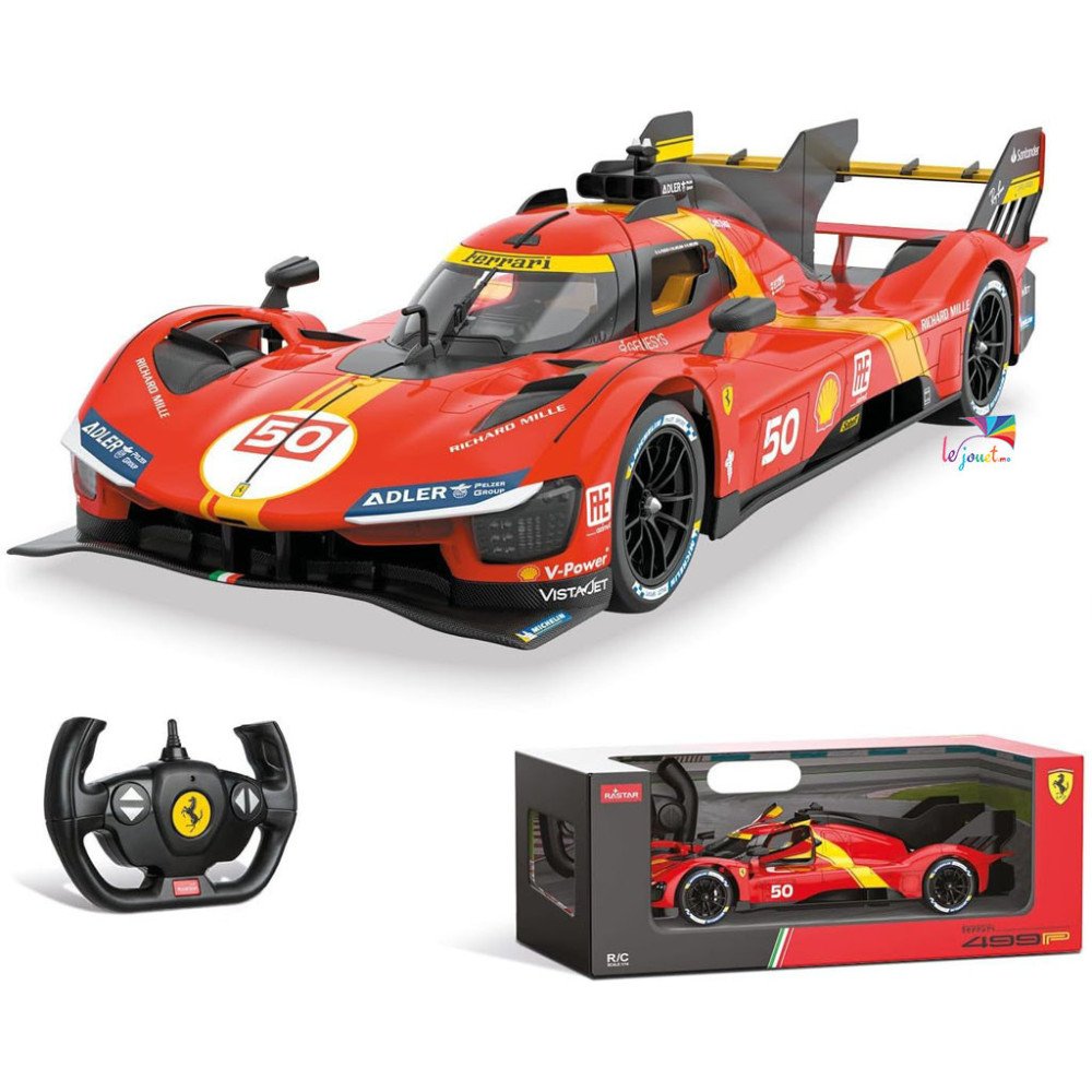 Ferrari 499P RASTAR 1:14 Télécommandée | LEJOUET.ma