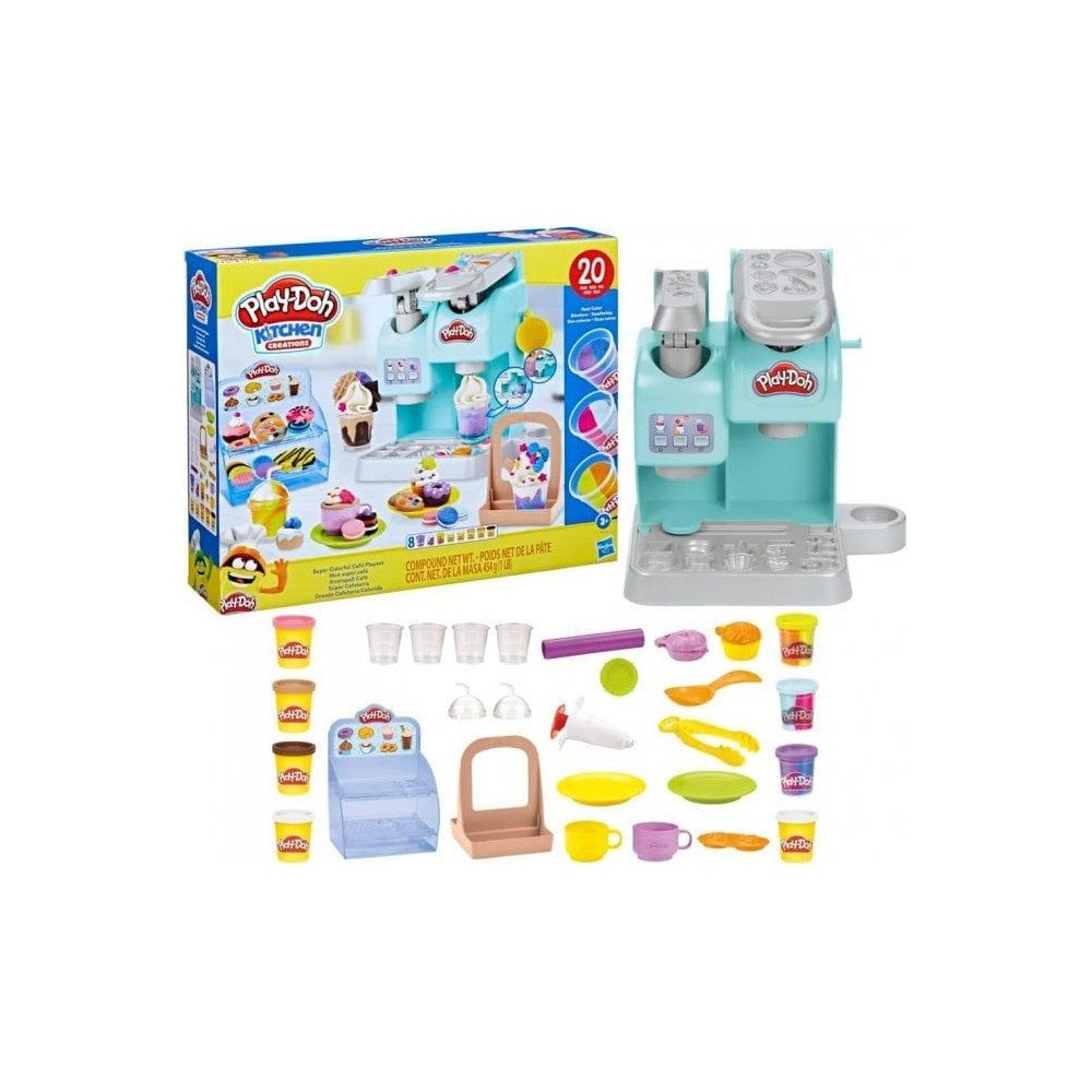 Play-Doh Kitchen Creations Super Café Coloré F58365L0