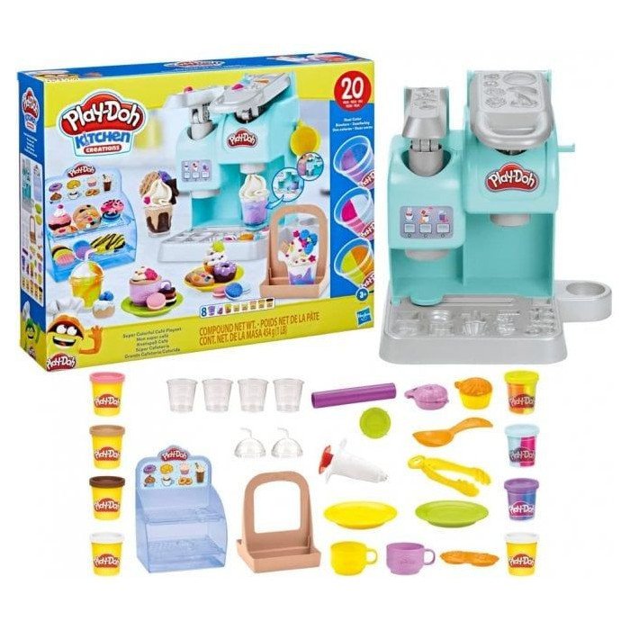 Play-Doh Kitchen Creations Super Café Coloré F58365L0