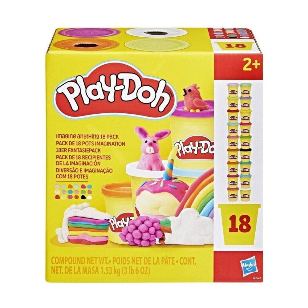 Play-Doh Pack Imagination 18 Pots Pâte à Modeler G0522