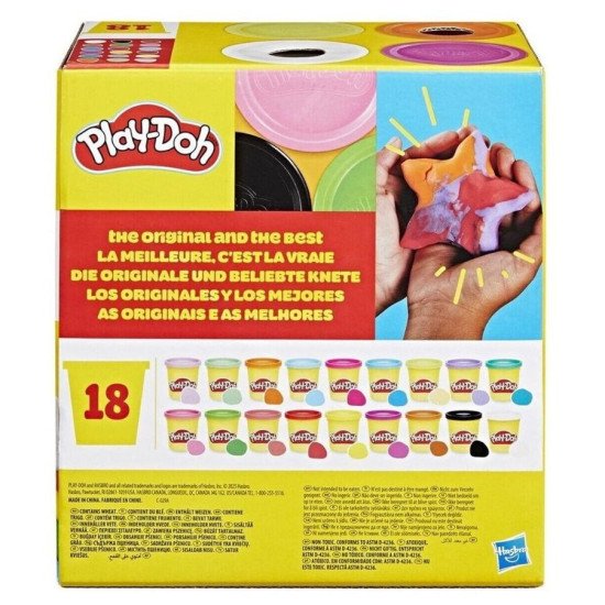 Play-Doh Pack Imagination 18 Pots Pâte à Modeler G0522