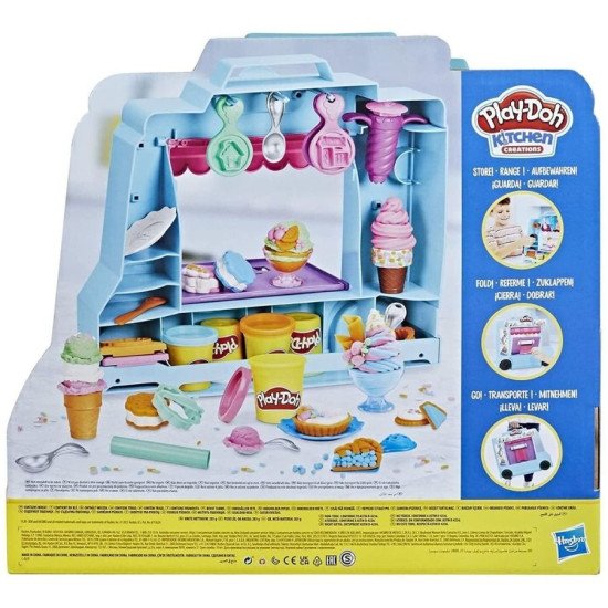Play-Doh Le Grand Camion de Glaces Géant F13905L0