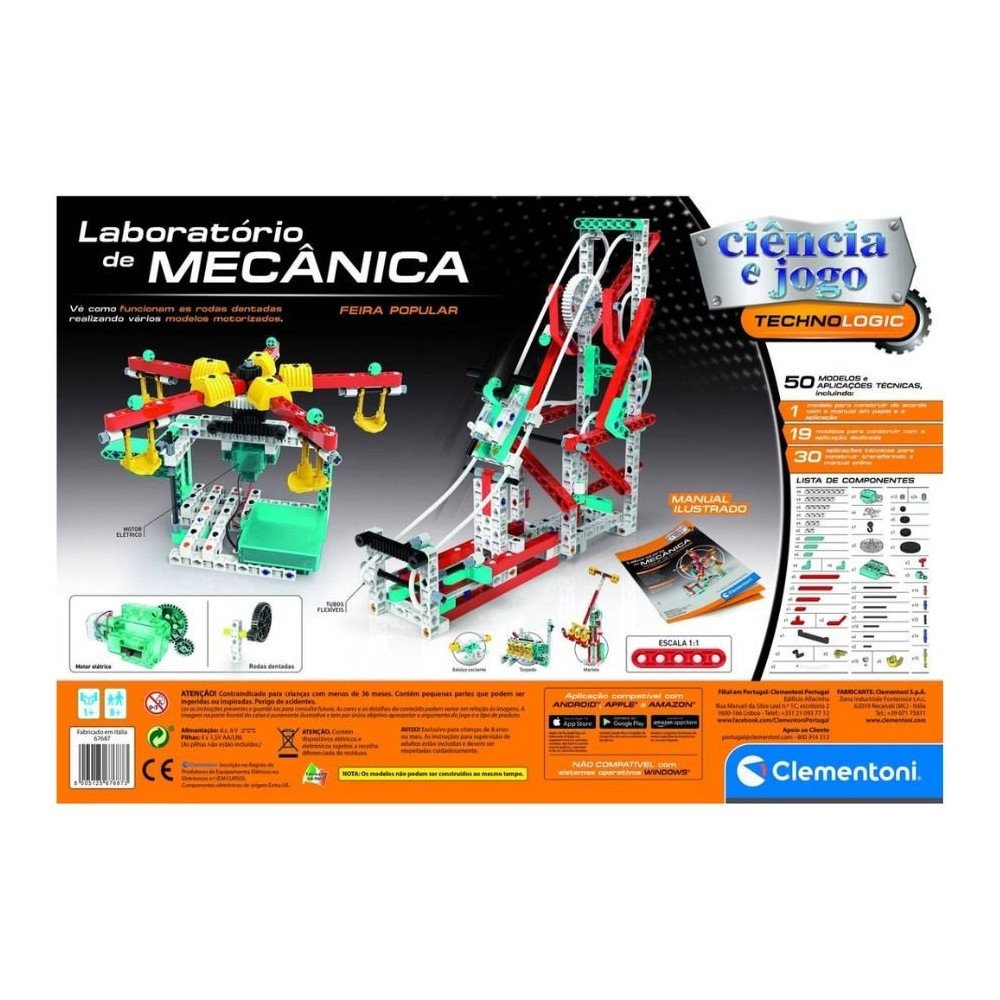 Clementoni Laboratoire Mécanique Fête Foraine 52488
