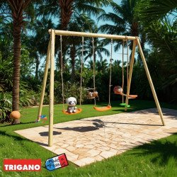 Portique bois 2,30 m Artix DARIFOU - Trigano
