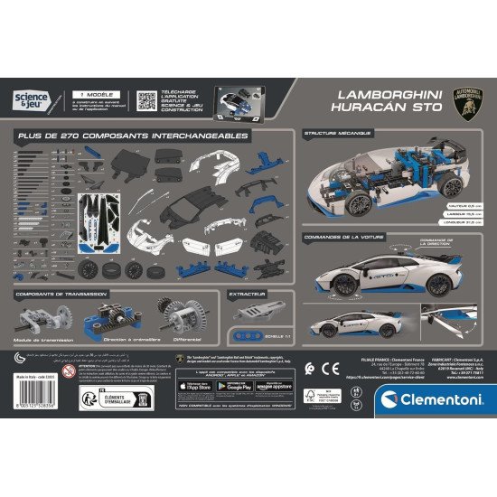 Clementoni Laboratoire Mécanique Lamborghini Huracán 52835