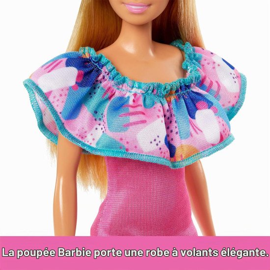 Barbie Coffret Poupées Stacie et Barbie 2 Chiots HRM09