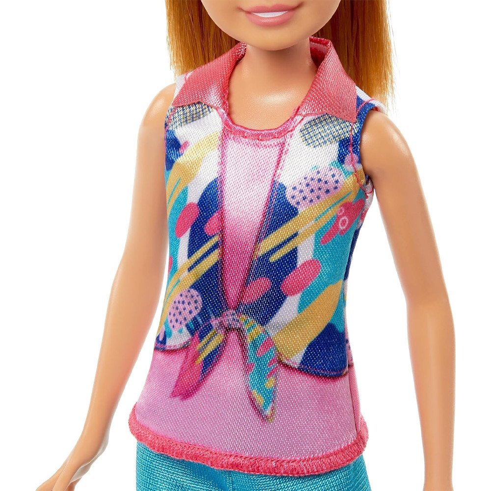 Barbie Coffret Poupées Stacie et Barbie 2 Chiots HRM09