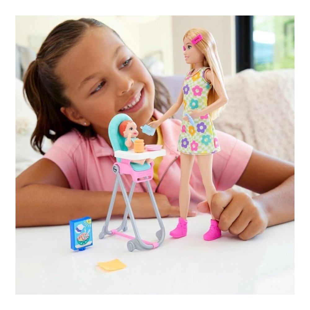 Barbie Skipper Babysitters Chaise Haute Repas HTK35