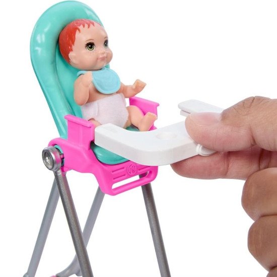 Barbie Skipper Babysitters Chaise Haute Repas HTK35