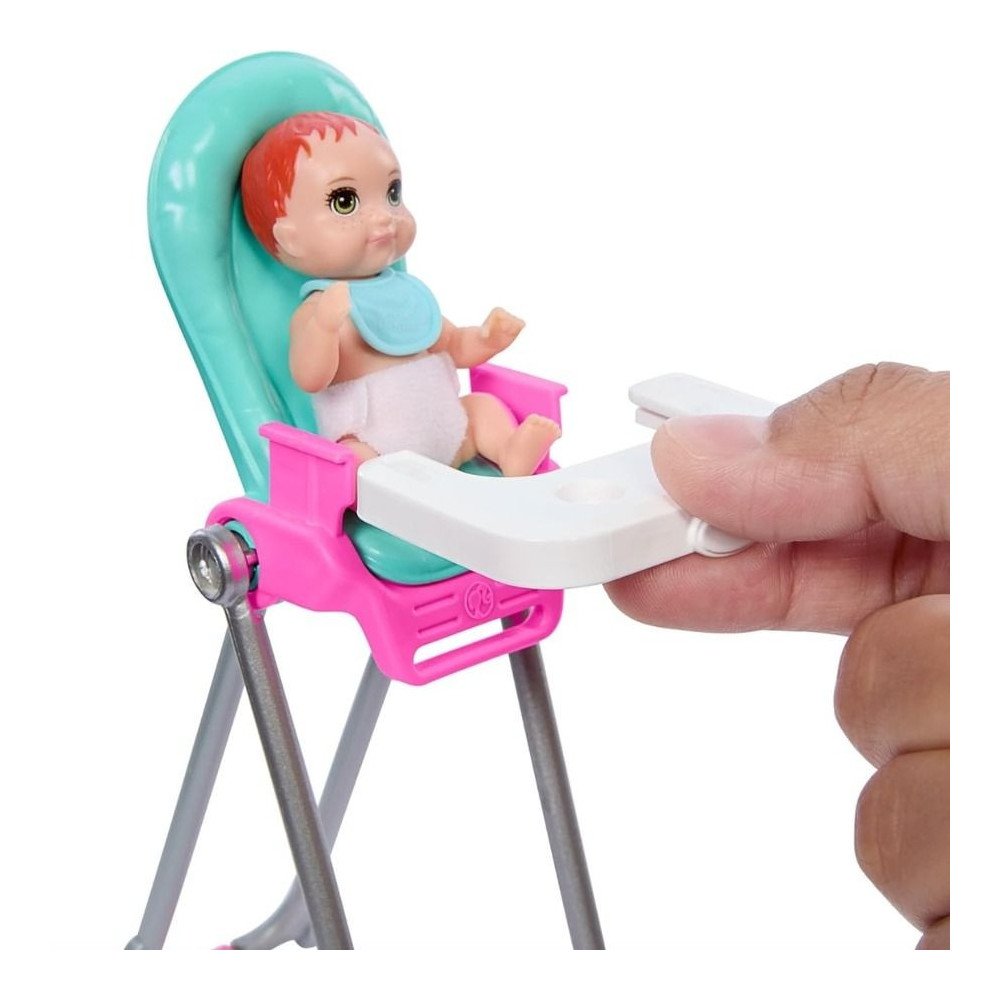 Barbie Skipper Babysitters Chaise Haute Repas HTK35
