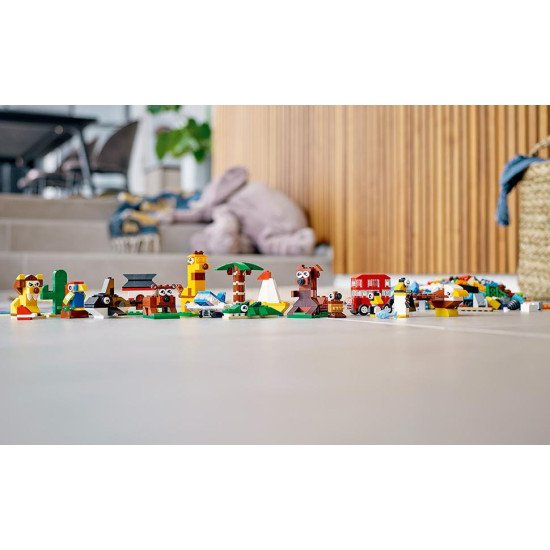 LEGO Classic Briques et roues Autour du Monde 11015