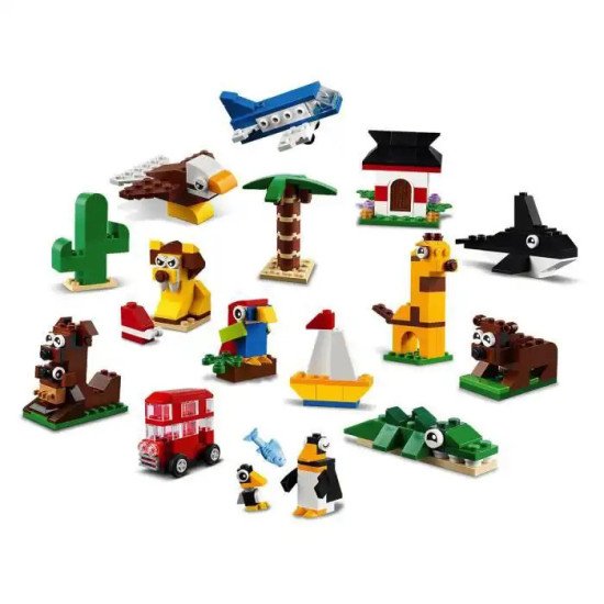 LEGO Classic Briques et roues Autour du Monde 11015